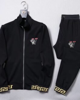 VERSACE || Survêtement de luxe pour homme avec logo Medusa | Vêtements d'aéroport et de détente