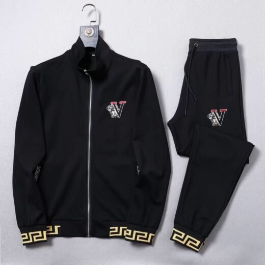Versace Survêtement de luxe pour homme avec logo Medusa – Vêtements d'aéroport et de détente
