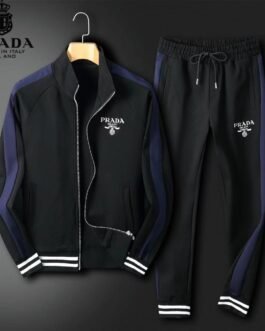 PRADA || Survêtement à bords lacés pour homme