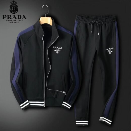 Prada Survêtement à bords lacés pour homme