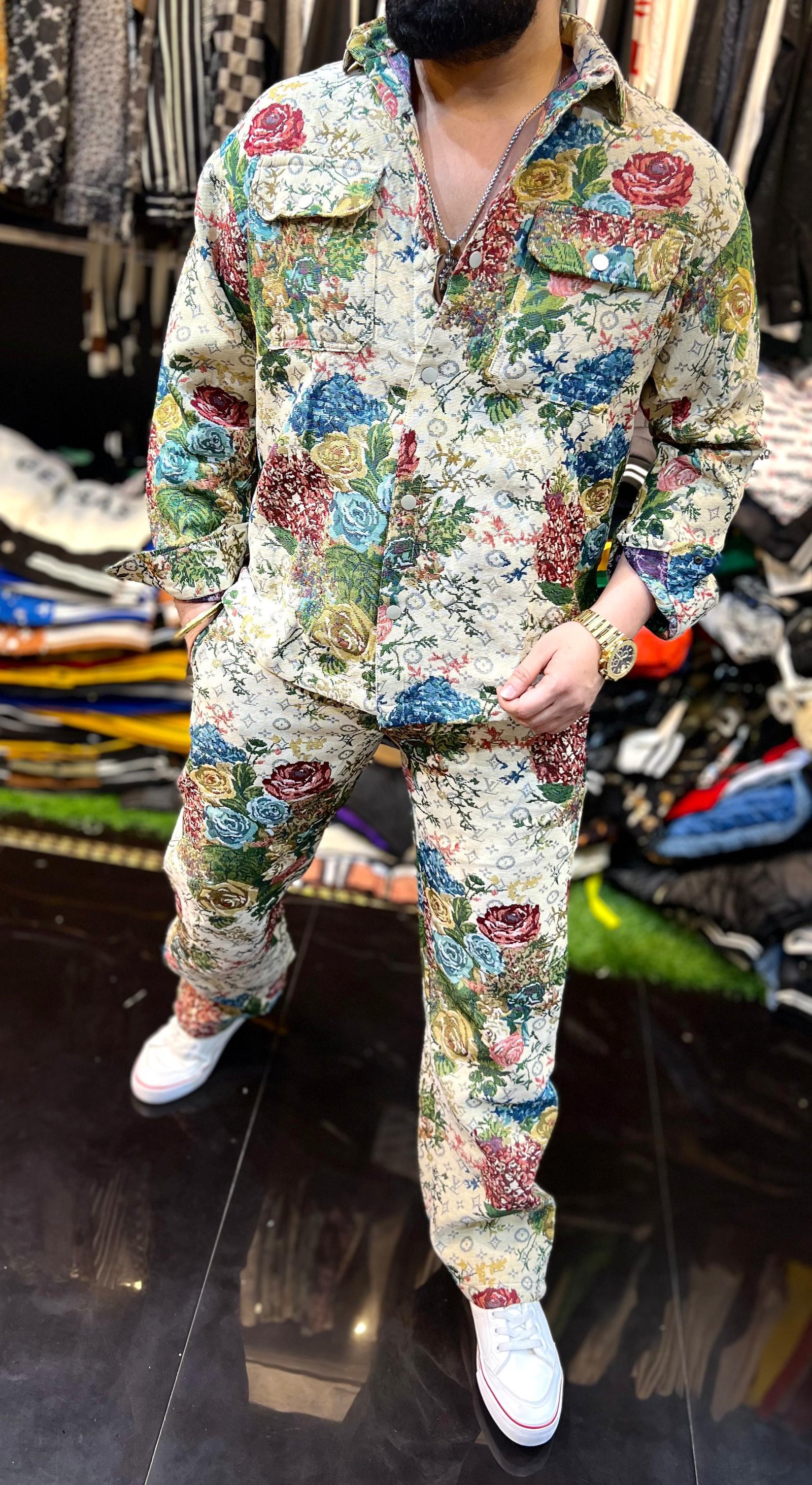 LOUIS VUITTON || SURVÊTEMENT STYLE SHACKET IMPORTÉ POUR HOMME