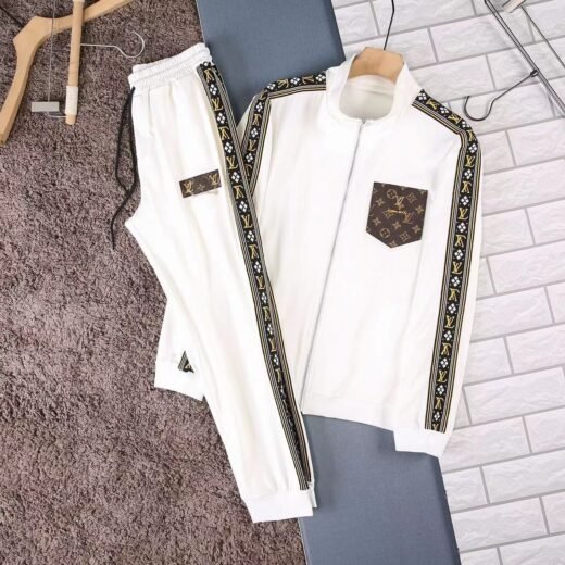 Louis Vuitton Survêtement à poche et motif logo monogramme LV