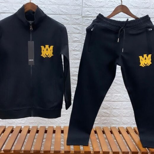 AMIRI Ensemble de survêtement élégant avec logo géant