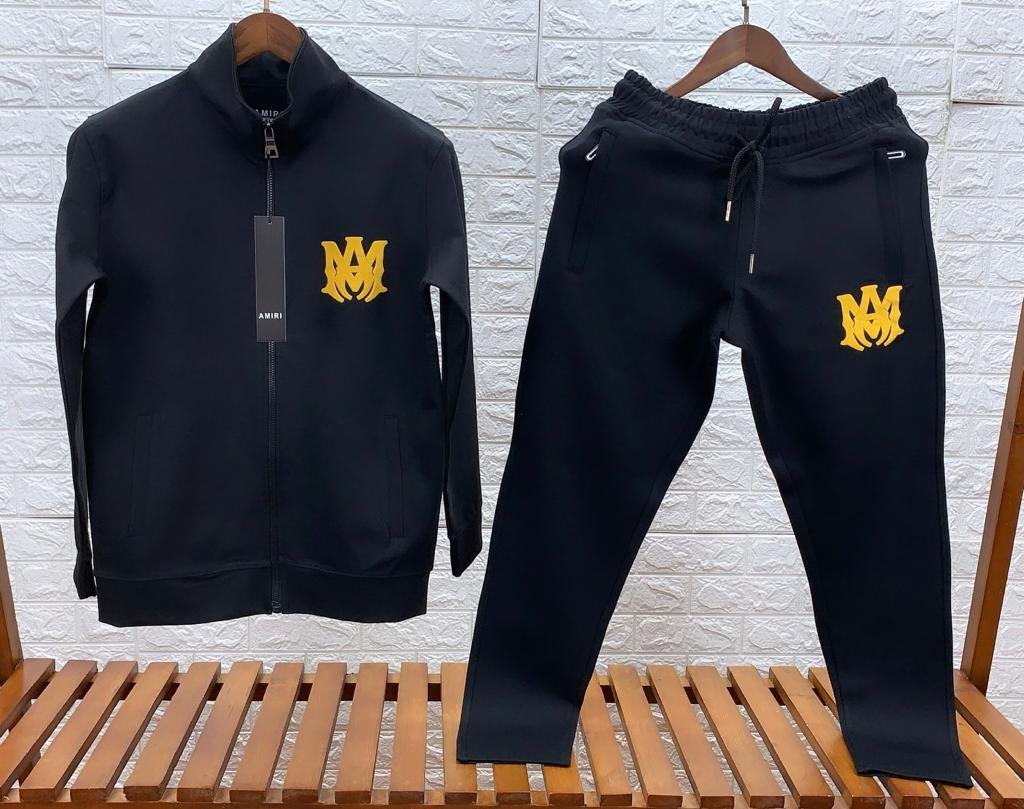 AMIRI || Ensemble de survêtement élégant avec logo géant