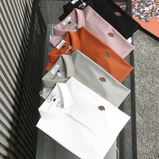 Hermès T-shirt slim en coton uni pour homme