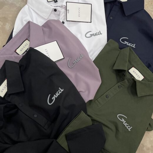 Gucci T-shirt slim en lycra avec logo brodé