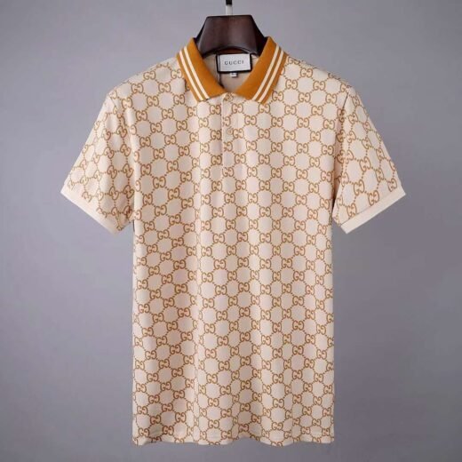 Gucci T-shirt polo imprimé logo Gucci GG Supreme