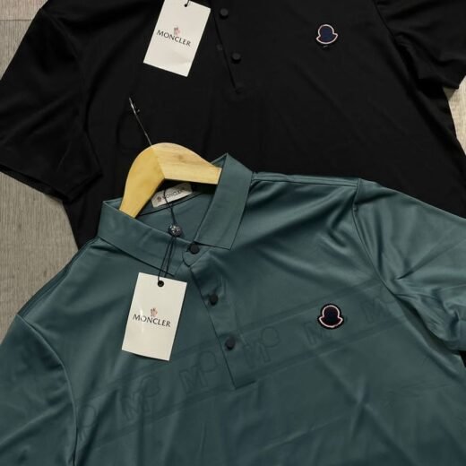 Moncler T-shirt en tissu de créateur pour homme