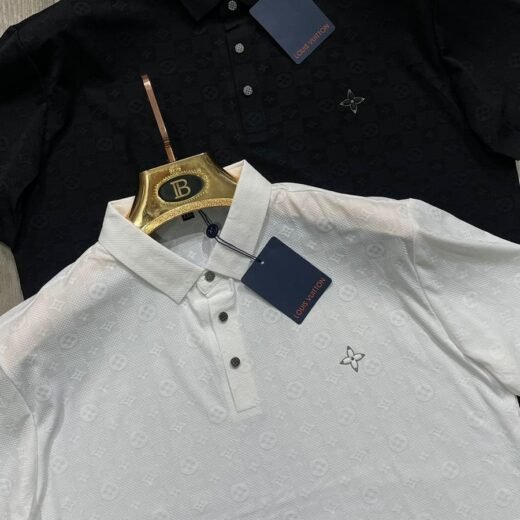 Louis Vuitton T-shirt en tissu de créateur imprimé logo intégral pour homme