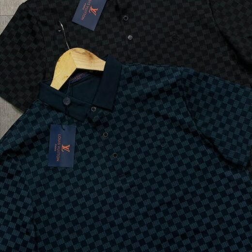 Louis Vuitton T-shirt homme à carreaux