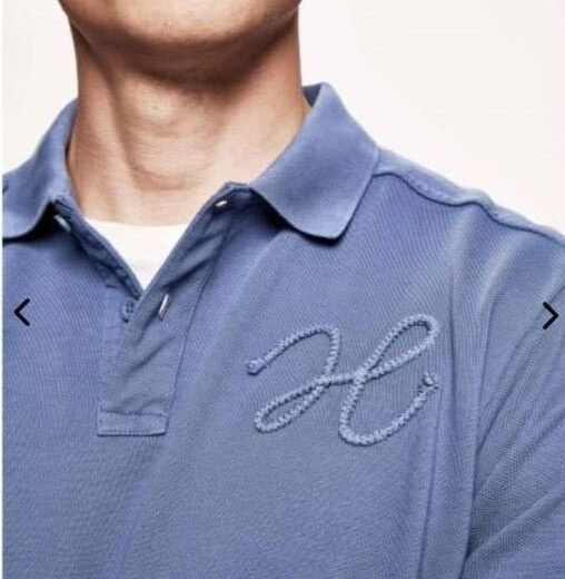 Gucci HACKETT Polo à manches courtes en coton avec logo H