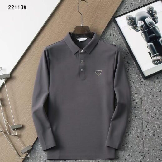 Bottega Veneta T-shirt manches longues uni avec logo