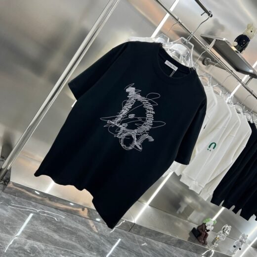Dior T-SHIRT OVERSIZE DE LUXE AVEC LOGO VINTAGE