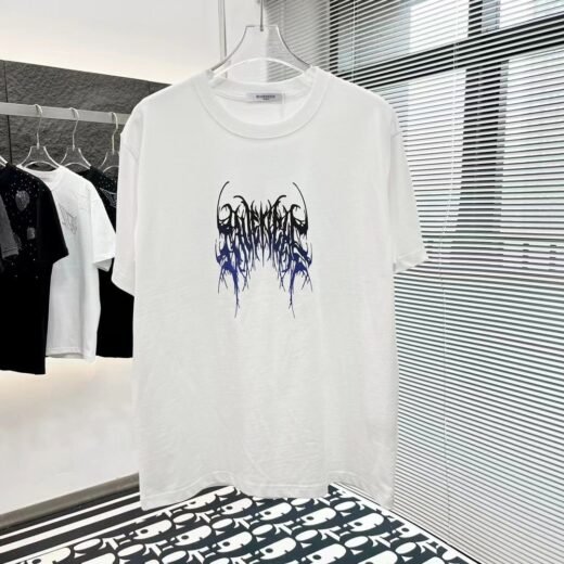 Givenchy T-shirt blanc avec logo Destroy Lonely, édition limitée