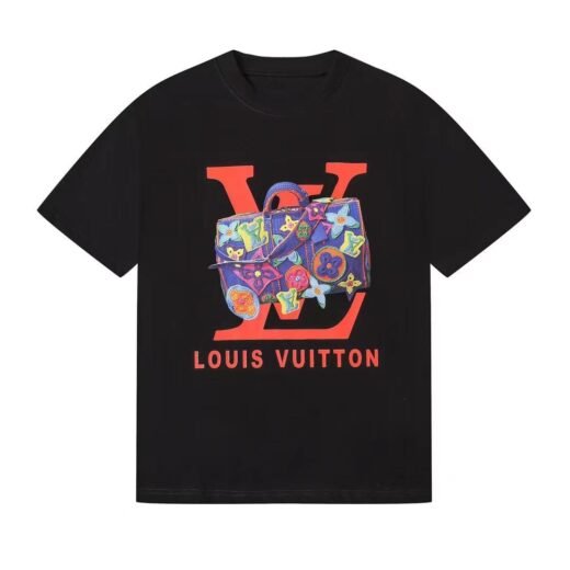 Louis Vuitton T-shirt ras du cou à manches courtes pour homme