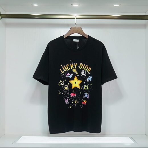 Dior T-shirt premium Zodiac Pixel