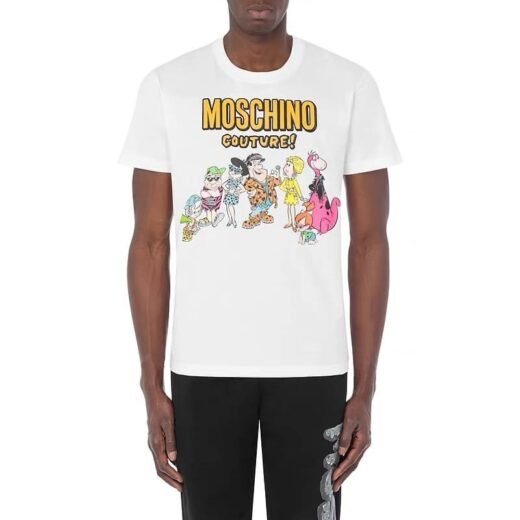 Moschino T-SHIRT À MANCHES COURTES COOL BEAR IMPRIMÉ