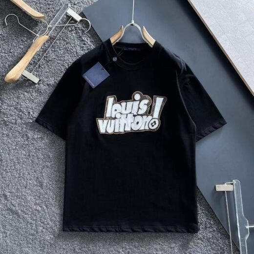 Louis Vuitton T-shirt premium à épaules tombantes pour homme