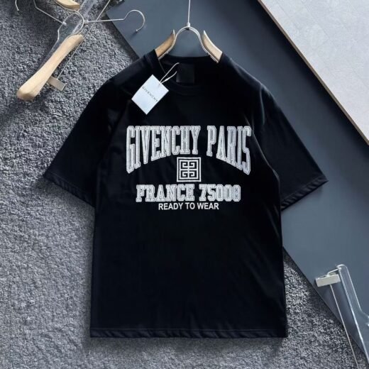 Givenchy T-shirt Givenchy Paris à épaules tombantes, coupe standard