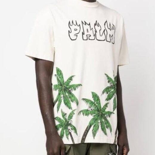 Palm Angels T-shirts premium à épaules tombantes pour homme