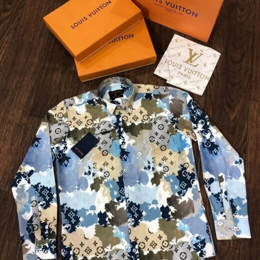 Louis Vuitton Chemises de soirée pour homme à motif LV Monogram Clouds