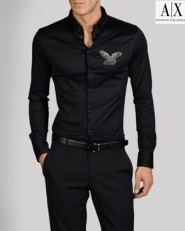 Chemises en coton de marque de luxe pour hommes