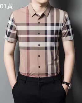 Chemise de luxe à manches courtes entièrement extensible