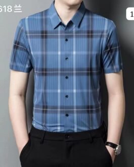 Chemise de luxe à manches courtes entièrement extensible