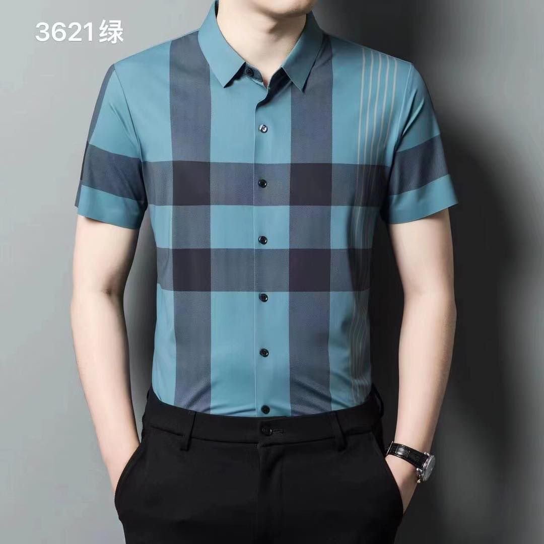 Chemise de luxe à manches courtes entièrement extensible