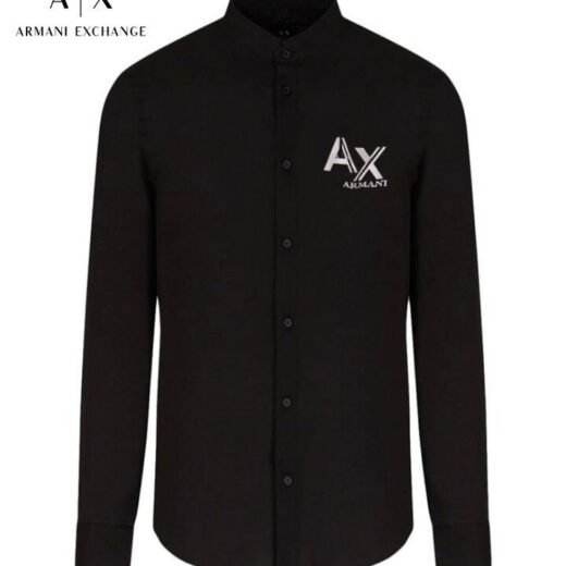 Giorgio Armani CHEMISE DE LUXE À LOGO ICÔNE A/X, COUPE RÉGULIÈRE