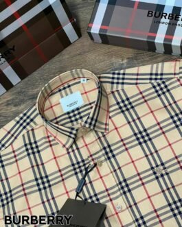 Chemise à carreaux haut de gamme pour homme