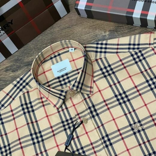 Gucci Chemise à carreaux haut de gamme pour homme