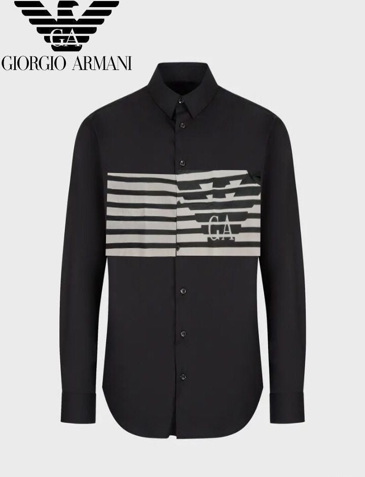 Chemise à manches longues haut de gamme pour homme