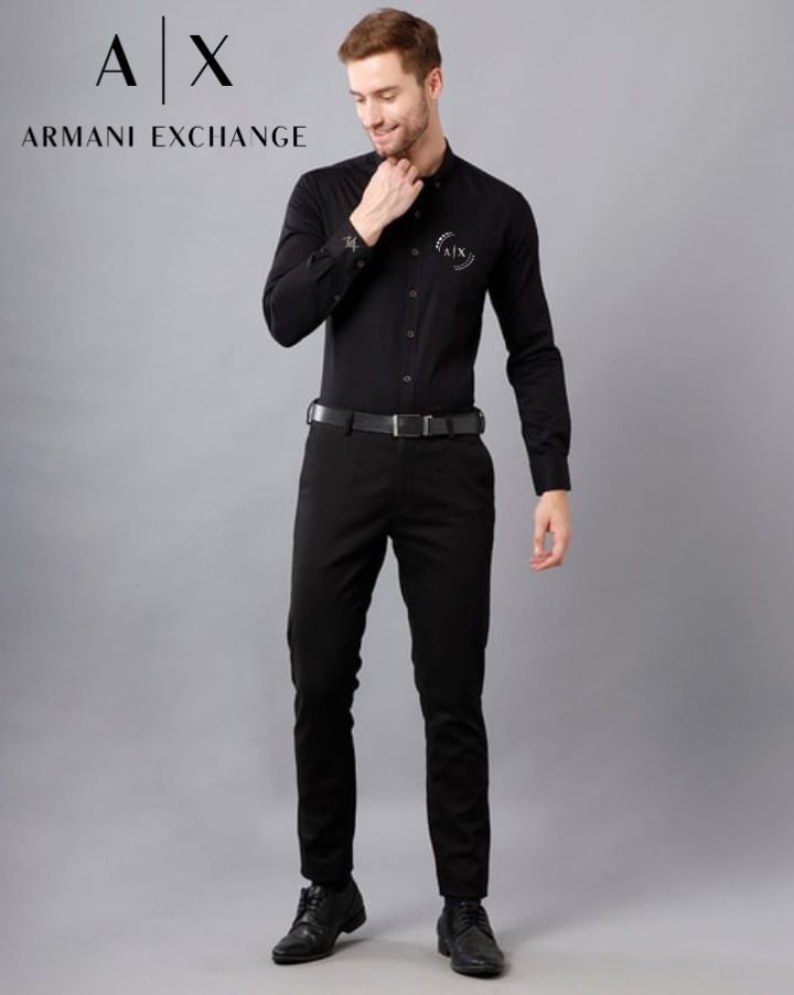 Chemise à manches longues haut de gamme pour homme