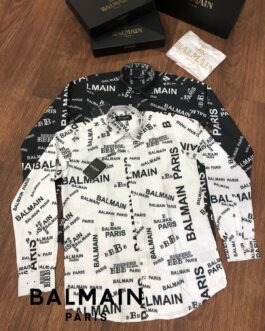 Chemise en coton imprimé haut de gamme pour homme