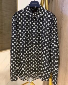 CHEMISE IMPRIMÉE MONOGRAMME DE QUALITÉ SUPÉRIEURE