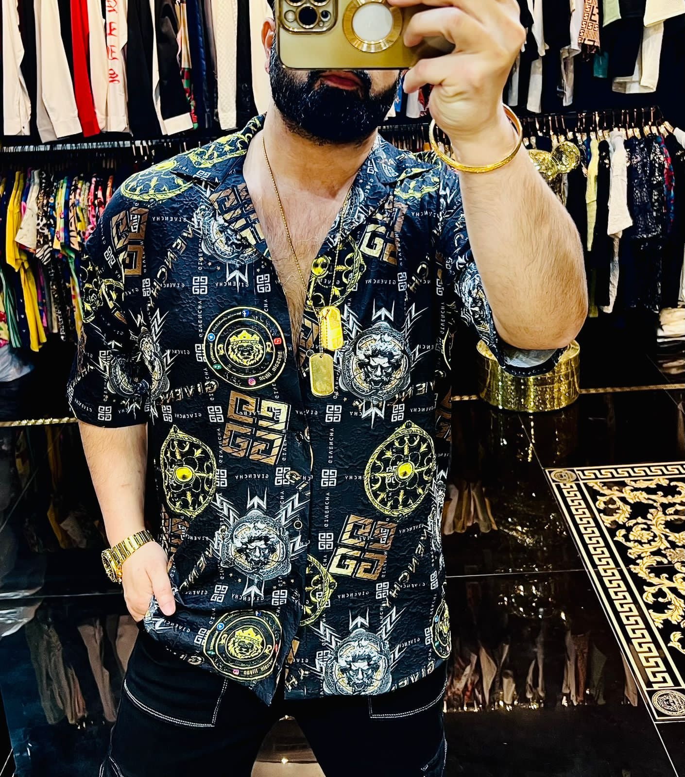 Chemises en coton froissé de qualité supérieure