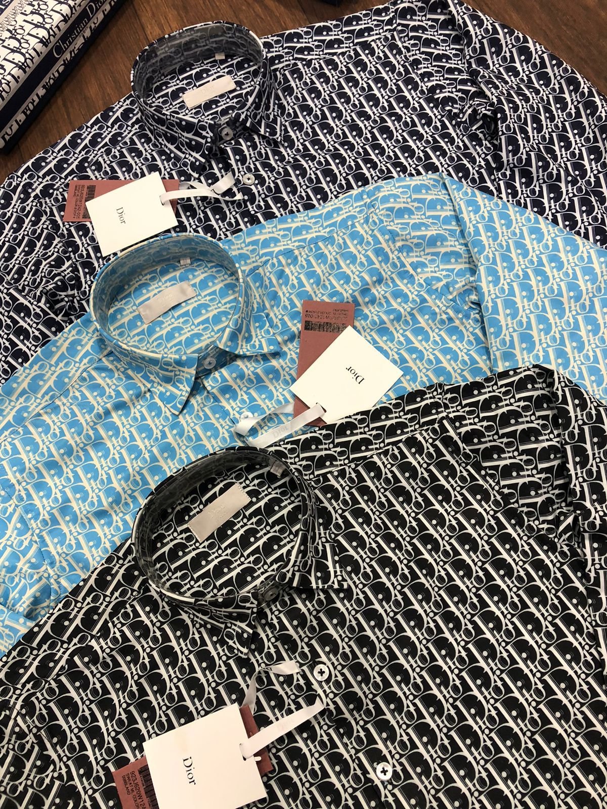 CHRISTIAN DIOR || Surchemise en jacquard de coton Dior Oblique