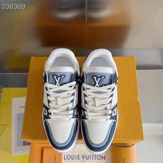 Louis Vuitton Baskets Maxi Trainer LV Bleu – Marron