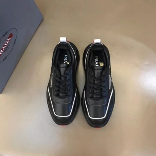 Prada BASKETS BASSE NOIRES