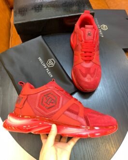 BASKETS EN CUIR DE VEAU DE QUALITÉ SUPÉRIEURE