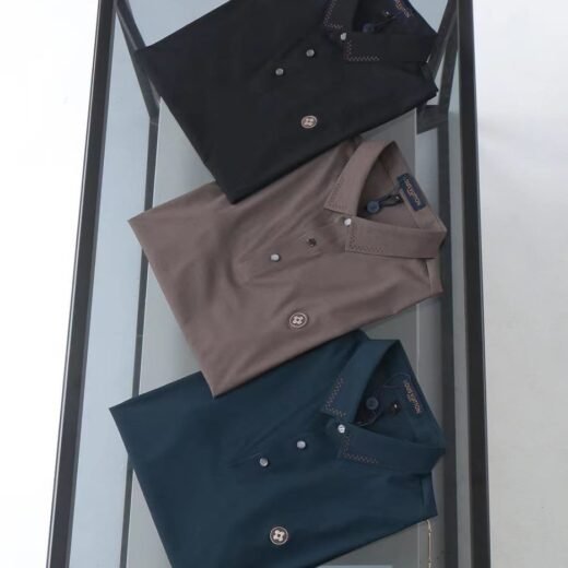 Louis Vuitton T-shirt homme coupe classique en coton texturé