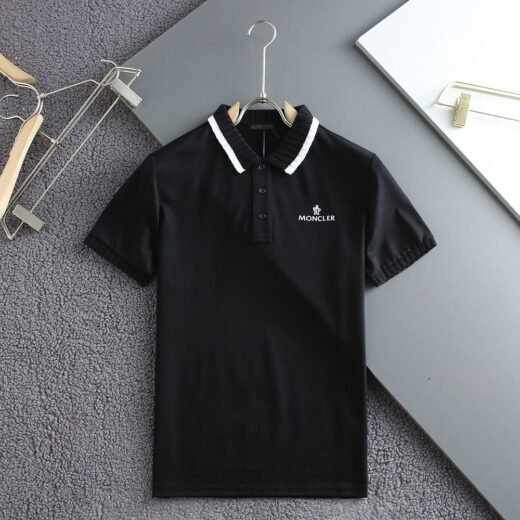 Moncler Polo en coton piqué