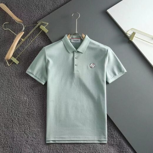 Thom Browne Polo à monogramme appliqué
