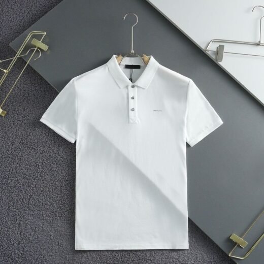 Prada Polo à logo brodé