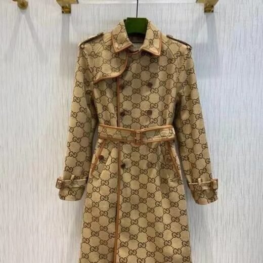 Gucci Manteaux longs et élégants avec logo pour femmes