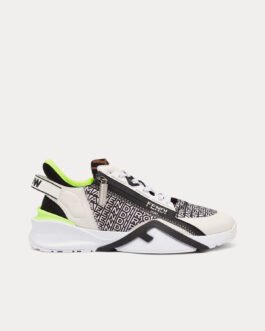 Baskets basses blanches en nylon Fendi by Marc Jacobs Flow