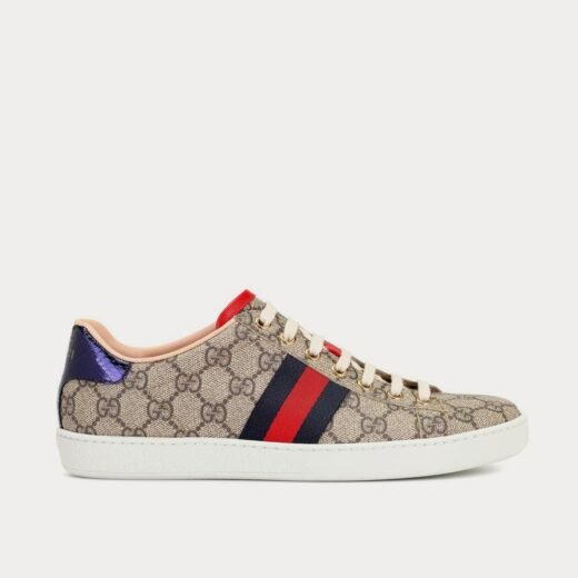 Gucci Baskets basses marron Ace GG Supreme – 35