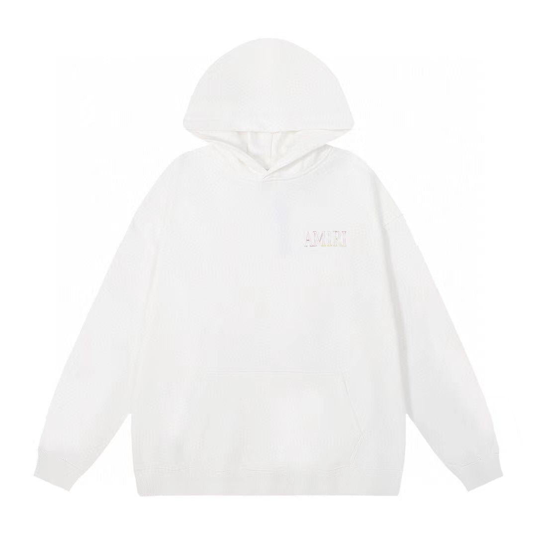 AMIRI || Sweat-shirt à logo bandana arc-en-ciel