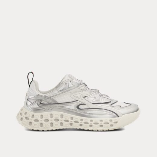 Gucci Baskets basses Cub3D Demetra blanches/argentées – 35